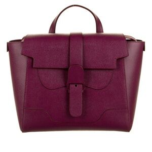 SANREVE leather burgundy backpack - EXCELLENT STATE